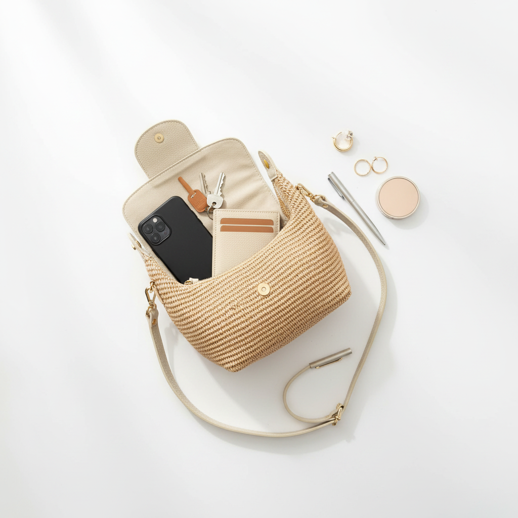 Amalfi Raffia Bag